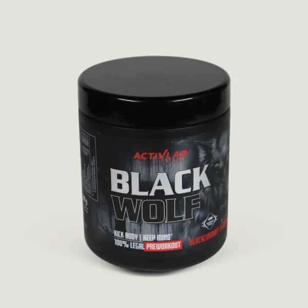 پمپ بلک وُلف اکتیولب 300 گرم | ACTIVLAB BLACK WOLF PREWORKOUT 3 پمپ ACTIVLAB Black Wolf برای قدرت، استقامت و انرژی انفجاری
