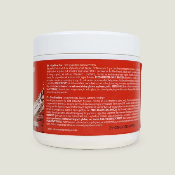 سیترولین اکسترا اکتیولب 200 گرم | ActivLab Citrulline Xtra 2 مکمل سیترولین اکتیولب برای افزایش تولید نیتریک اکساید
