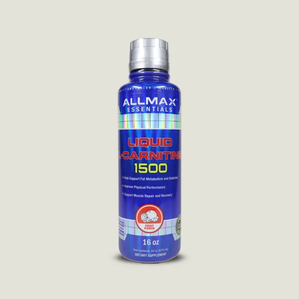 ال-کارنیتین-مایع-ALLMAX-Essentials-1500-اصلی مکمل ال-کارنیتین مایع ۱۵۰۰ آل مکس 473ml