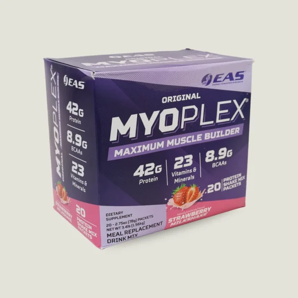 پروتئین مایوپلکس EAS ساشه ای | EAS MYOPLEX® ORIGINAL MAXIMUM MUSCLE BUILDER 2 وی پروتئین مایوپلکس ساشه ای EAS
