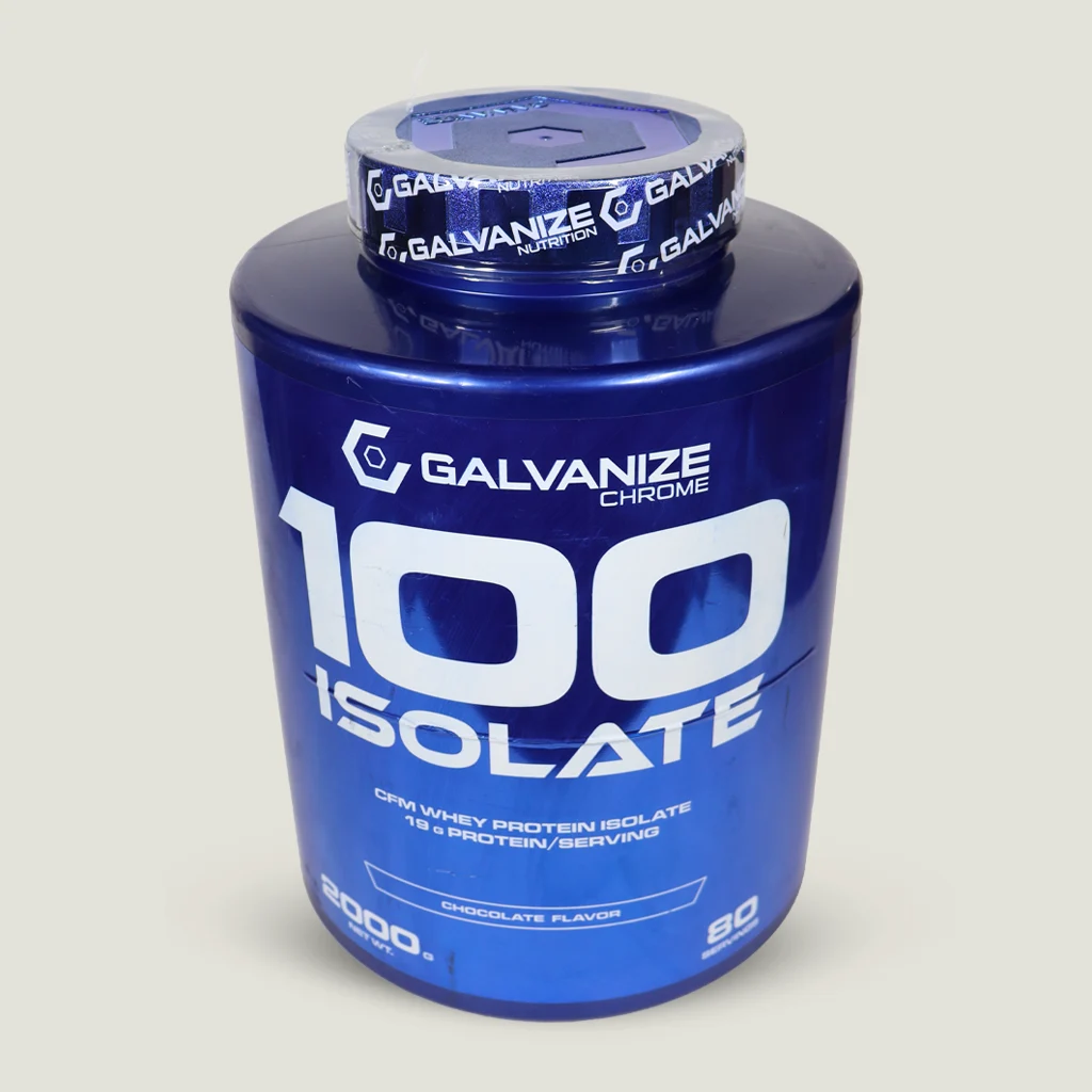 پروتئین وی ایزوله 100٪ کروم گالوانیز نوتریشن | Galvanize 100 Isolate CFM 3 وی ایزوله گالوانیز CFM برای دوره کات و حساسیت به لاکتوز