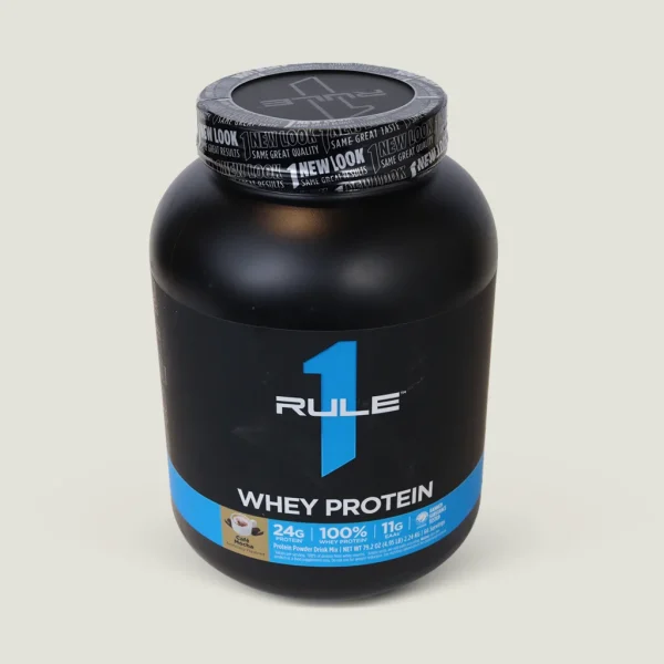 پروتئین وی رول وان طرح جدید 2.2 کیلو| r1 whey blend protein 6 پروتئین وی رول وان - ۲.۲۴ کیلوگرم - کافه موکا - ۲۴ گرم پروتئین - ۶۶ سروینگ