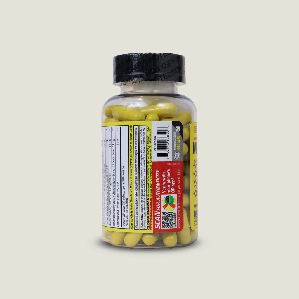 چربی سوز Methyldrene 25 حاوی سینفرین و پوست بید سفید