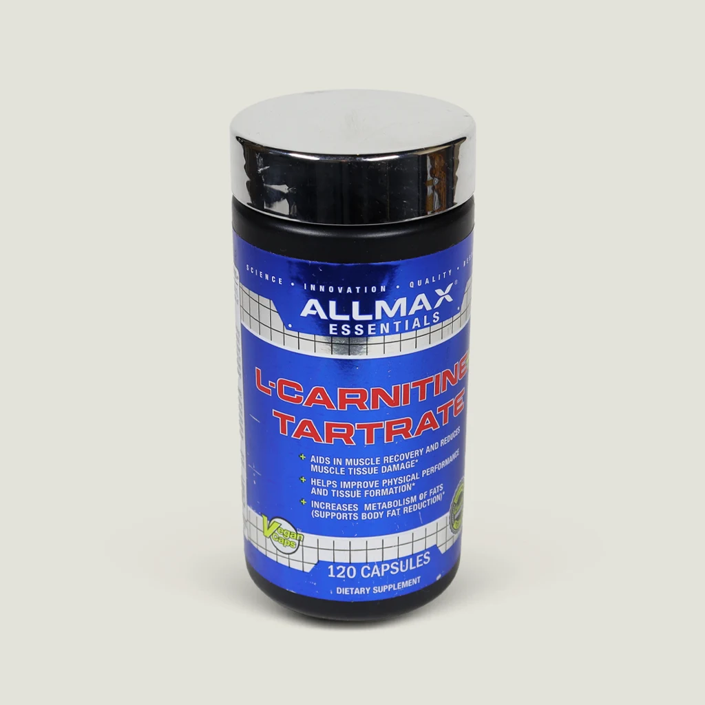 ال کارنیتین ال-تارترات آل مکس (۱۲۰ کپسول) | ALLMAX L-CARNITINE+ TARTRATE 3 ال کارنیتین تارترات ALLMAX برای افزایش متابولیسم چربی