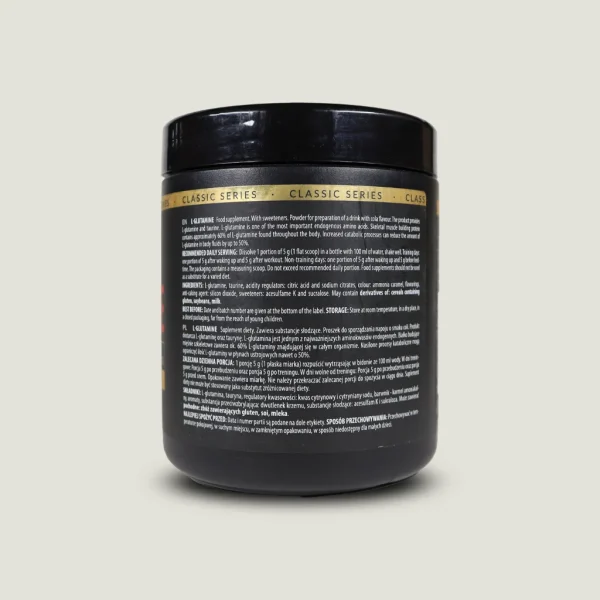 گلوتامین اکتیولب 300 گرمی | سری کلاسیک | ACTIVLAB L-glutamine-Taurin 3 مکمل ACTIVLAB L-Glutamine Taurine مناسب برای ریکاوری شبانه و روزانه