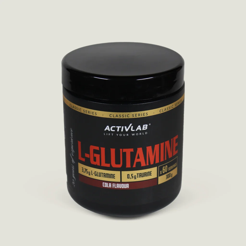 گلوتامین اکتیولب 300 گرمی | سری کلاسیک | ACTIVLAB L-glutamine-Taurin 4 Activlab L-Glutamine 300g