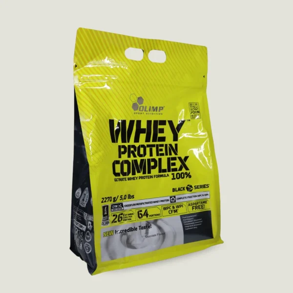 وی پروتئین کمپلکس الیمپ | OLIMP WHEY PROTEIN COMPLEX 100% 2 وی OLIMP با 26 گرم پروتئین در هر سروینگ