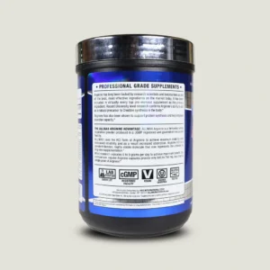 پودر آرژنین اچ سی ال آلمکس 400 گرم | Allmax Arginine HCL 7 آرژنین پودری آلمکس برای افزایش جریان خون و پیشساز کراتین