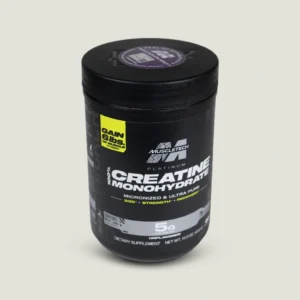 کراتین ماسل تک پلاتینیوم ۴۰۰ گرم | Muscletech Platinum 100% Creatine 7 کراتین ماسل تک با دوز ۵ گرم در هر پیمانه برای افزایش قدرت