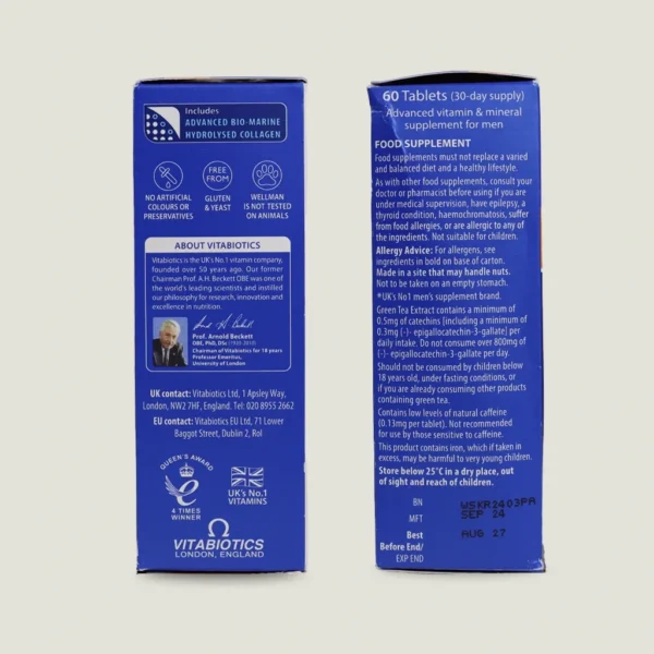 ول من اسکین ویتابیوتیکس | WELLMAN SKIN VITABIOTICS 3 ول من اسکین ویتابیوتیکس