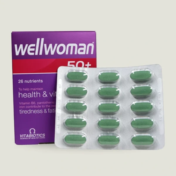 مولتی ویتامین وِل وومِن +50 | +VITABIOTICS WELLWOMEN 50 1 ولوومن ۵۰ پلاس ویتابیوتیکس