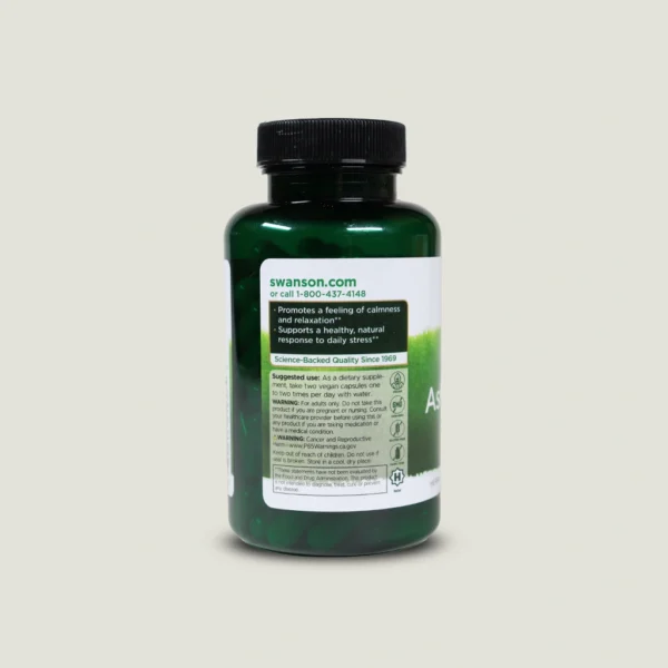 آشواگاندا سوانسون ۱۰۰ تایی اصل آمریکا | Swanson Full Spectrum Ashwagandha 3 پودر ریشه اشواگاندا Swanson فول اسپکتروم برای پاسخ به استرس روزانه