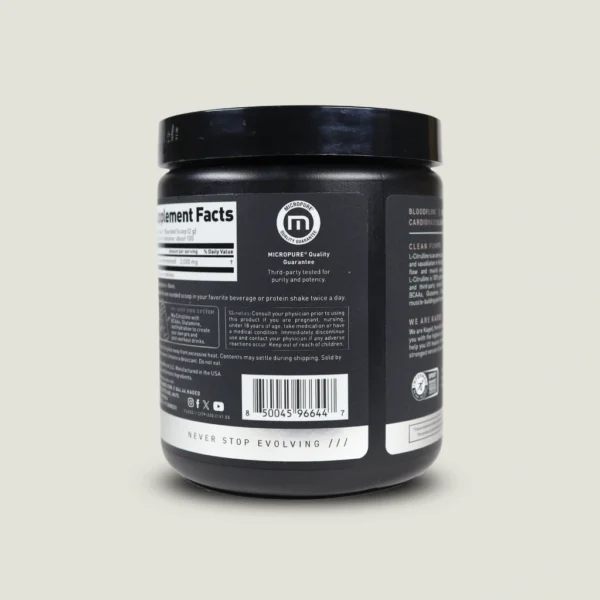 سیترولین کیجد 200گرم | kaged Citrulline 3 سیترولین کیجد مناسب برای افزایش نیتریک اکساید و پمپ عضلانی