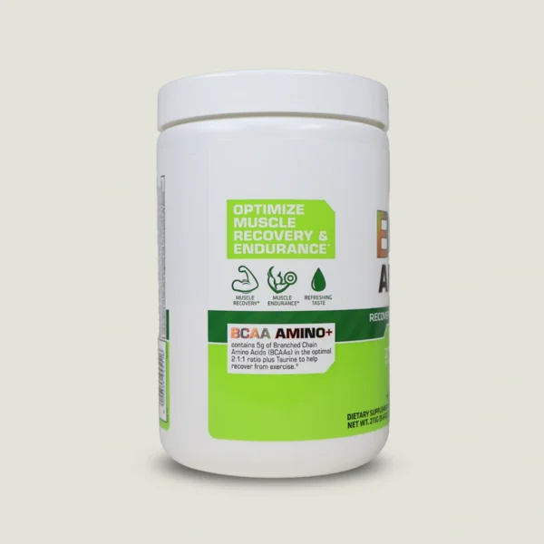 بی سی ای ای آمینو پلاس USN وزن ۲۷۳ گرم | USN BCAA AMINO PLUS 3 مکمل BCAA یواسان برای بهینهسازی ریکاوری و استقامت عضلانی