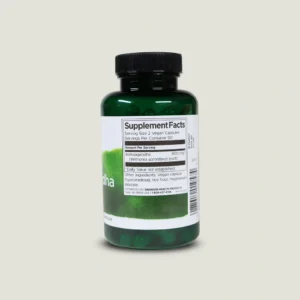 جدول ترکیبات اشواگاندا سوانسون 900mg در سروینگ