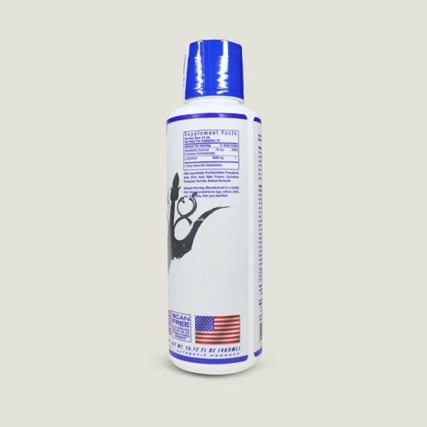 ال کارنیتین 4000 ایکس اس رونی کلمن نیم لیتر | RC Liquid L-carnitine XS 4000mg 1 جدول ترکیبات ال کارنیتین XS 4000 رونی کلمن حاوی ویتامین B5
