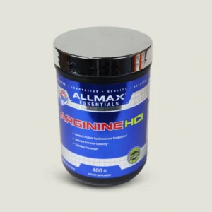 آرژنین ALLMAX حاوی 5 گرم ال-آرژنین خالص در هر پیمانه