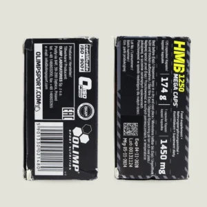اچ ام بی 1250 مگا کپس الیمپ Olimp HMB 1250 Mega Caps 9 اطلاعات وزن هر کپسول و بارکد اصالت اچ ام بی الیمپ اورجینال