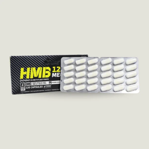اچ ام بی 1250 مگا کپس الیمپ Olimp HMB 1250 Mega Caps 1 اچ ام بی کپسولی الیمپ 120 عدد مگا کپس 1250