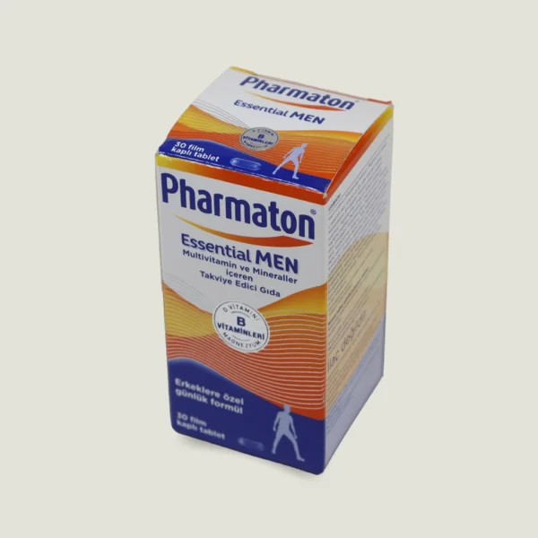 فارماتون مردانه 30 عددی اورجینال | PHARMATON ESSENTIALS MEN MULTIVITAMIN 2 قرص فارماتون اسنشیال مردانه اورجینال 30 تایی