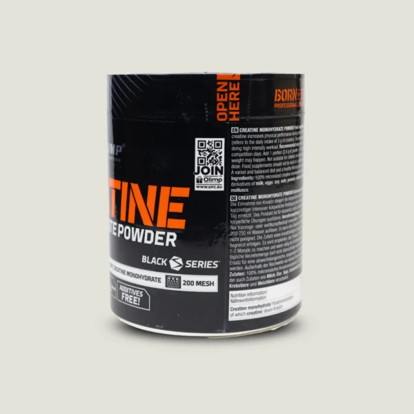 کراتین مونوهیدرات الیمپ بدون طعم 250 گرم | olimp monohydrate creatine 3 الیمپ کراتین 250 گرم سری بلک