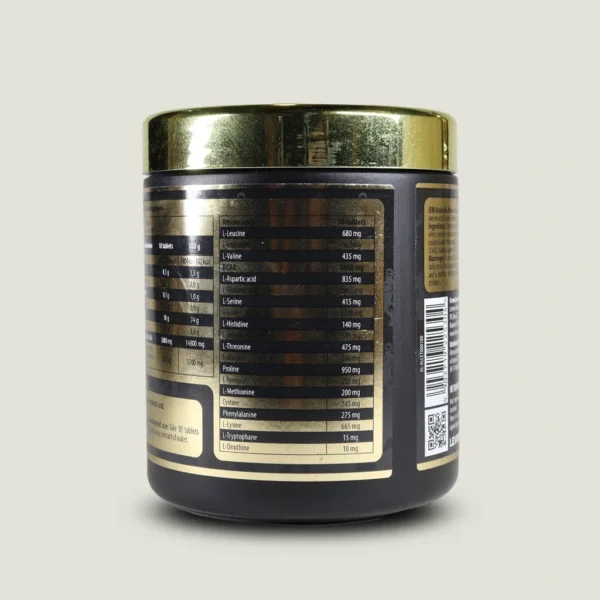 قرص آمینو آنابولیک کوین لورون ۳۰۰ تایی | Kevin Levrone Anabolic Amino 2 تصویر آنالیز آمینو اسیدها و املاح تغذیهای مکمل آمینو ۳۰۰ تایی کوین لورون اورجینال