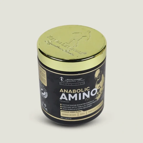 قرص آمینو آنابولیک کوین لورون ۳۰۰ تایی | Kevin Levrone Anabolic Amino 4 آمینو بلک لاین کوین لورون 300 تایی