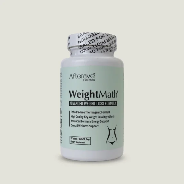 afterave-essentials-weightmath-90-tablets قرص لاغری ویت مث پلاس افتر ایو 90 عددی