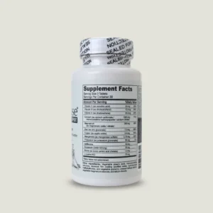 جدول ارزش غذایی و ترکیبات کلسیم، منیزیم و زینک قرص BoneBase+