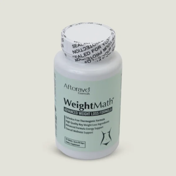 قرص چربی سوز ویت مث پلاس افترایو 90 عددی | Afterave WeightMath Plus 4 afterave weight math plus 90 tablets