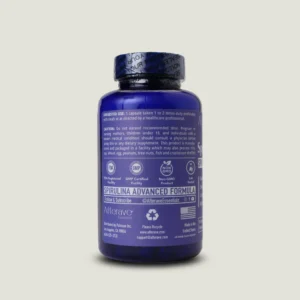 کپسول اسپیرولینا اسنس پلاس افترایو | SpirulinaEssence+ Afterave 9 دستور مصرف روزانه و هشدارهای آلرژن کپسول گیاهی اسپیرولینا آمریکایی