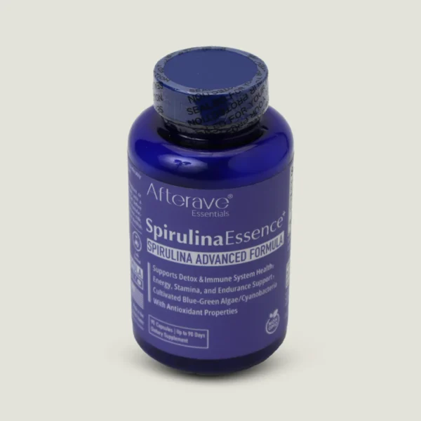 کپسول اسپیرولینا اسنس پلاس افترایو | SpirulinaEssence+ Afterave 4 قرص جلبک اسپیرولینا اصل