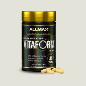 مولتیویتامین آقایان ویتافورم آلمکس | ALLMAX Vitaform For Men 9 مولتیویتامین پریمیوم آقایان ویتافورم اولماکس ۶۰ عددی
